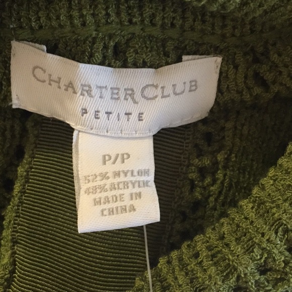 🆕NWT Charter Club Knit Sweater - Picture 6 of 8